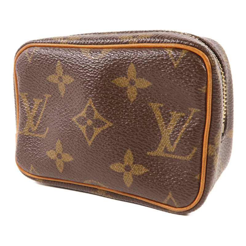 Louis Vuitton Monogram Trousse Wapity Pouch金扣手拿包｜popchill 拍拍圈 