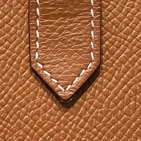 🈶️盒子❤️ 愛馬仕 #金棕 金釦 #bearn #compact #短夾-20