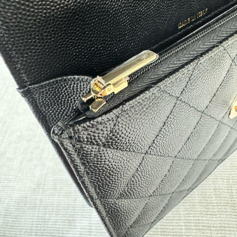 香奈兒 CHANEL 25C 荔枝牛皮郵差包 手提包 雙肩豆腐包 小書包 斜背包 WOC黑金 多種背法-25