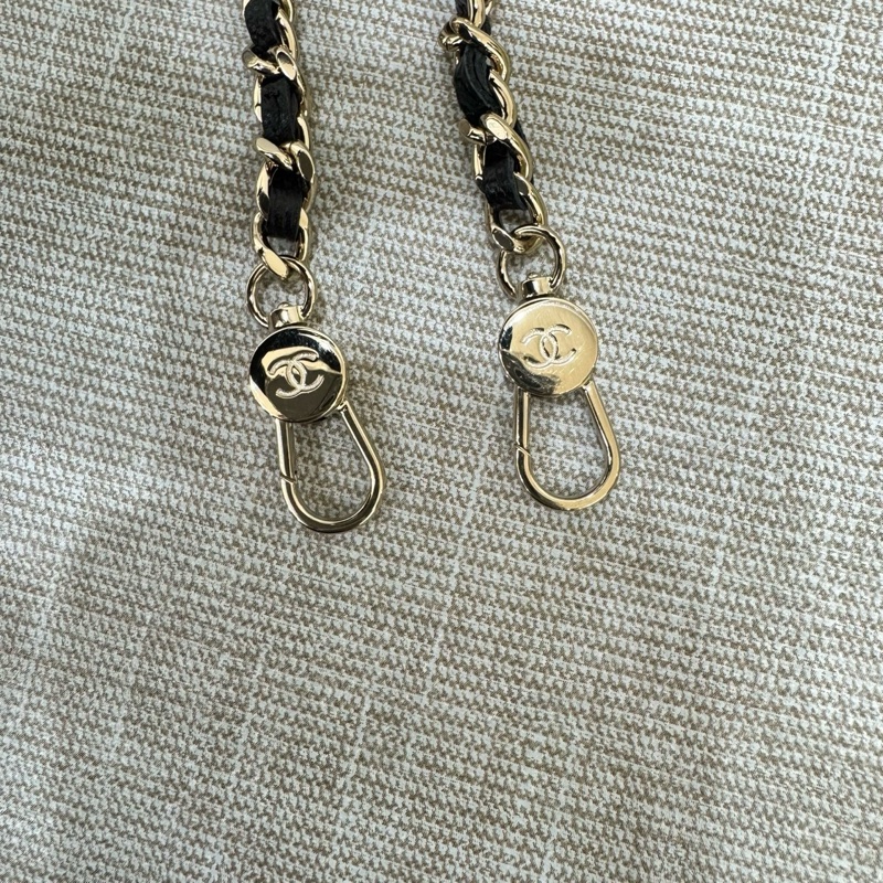 香奈兒 CHANEL 25C 荔枝牛皮郵差包 手提包 雙肩豆腐包 小書包 斜背包 WOC黑金 多種背法-28