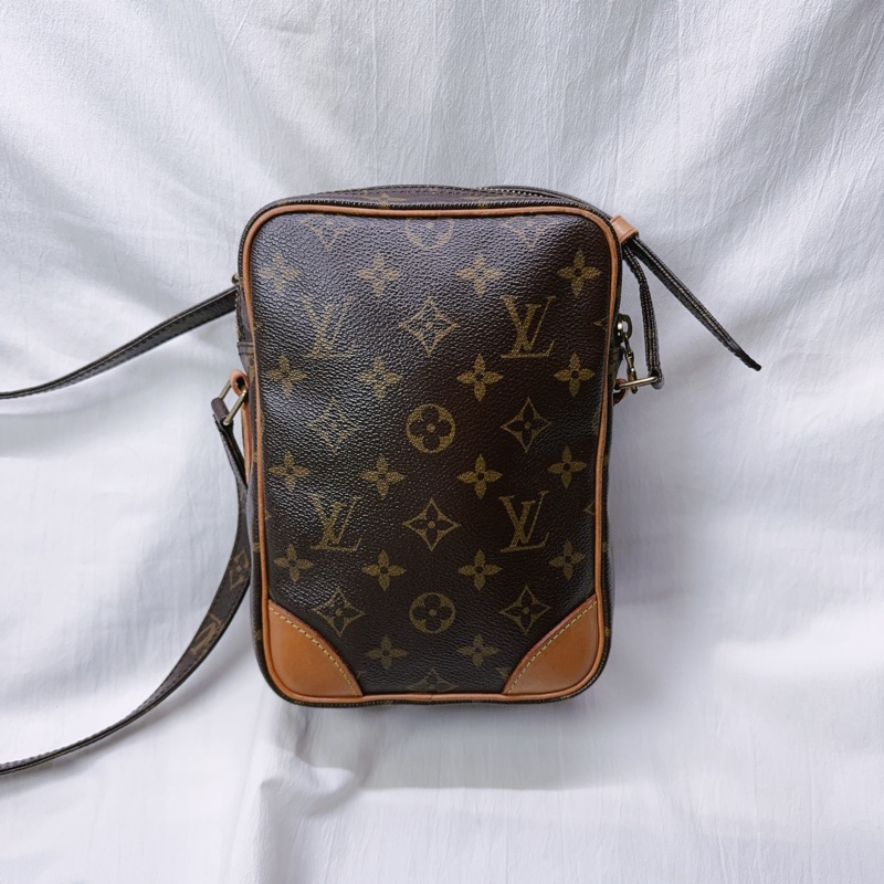 二手Louis Vuitton老花雙層斜背相機包 LV包 LV老花 LV斜背包 LV相機包-4