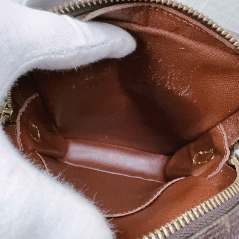 二手Louis Vuitton老花雙層斜背相機包 LV包 LV老花 LV斜背包 LV相機包-9