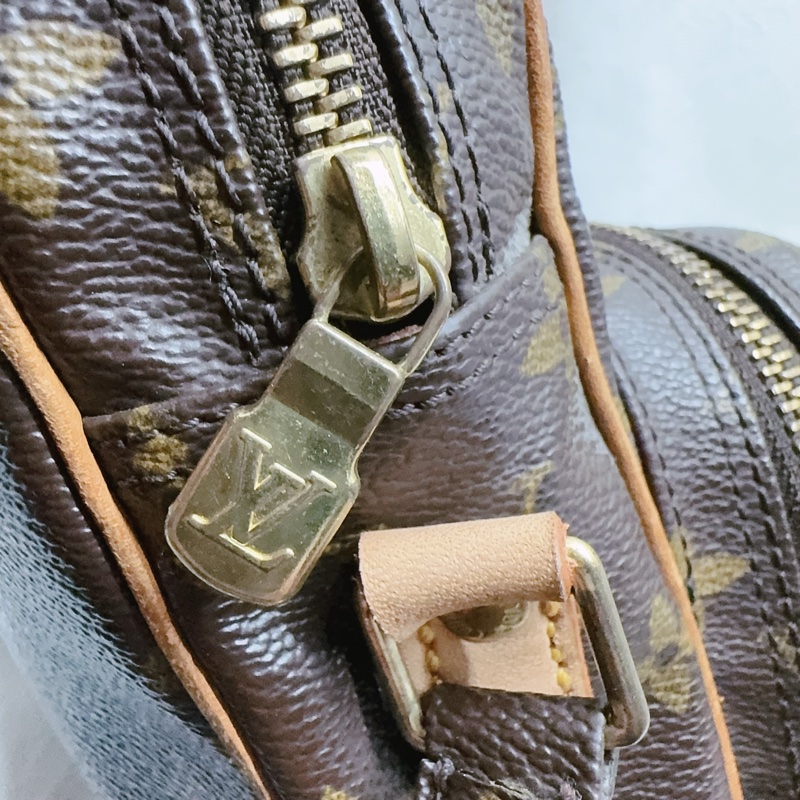 二手Louis Vuitton老花雙層斜背相機包 LV包 LV老花 LV斜背包 LV相機包-14