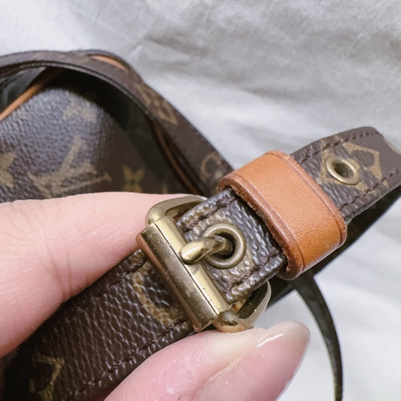 二手Louis Vuitton老花雙層斜背相機包 LV包 LV老花 LV斜背包 LV相機包-25