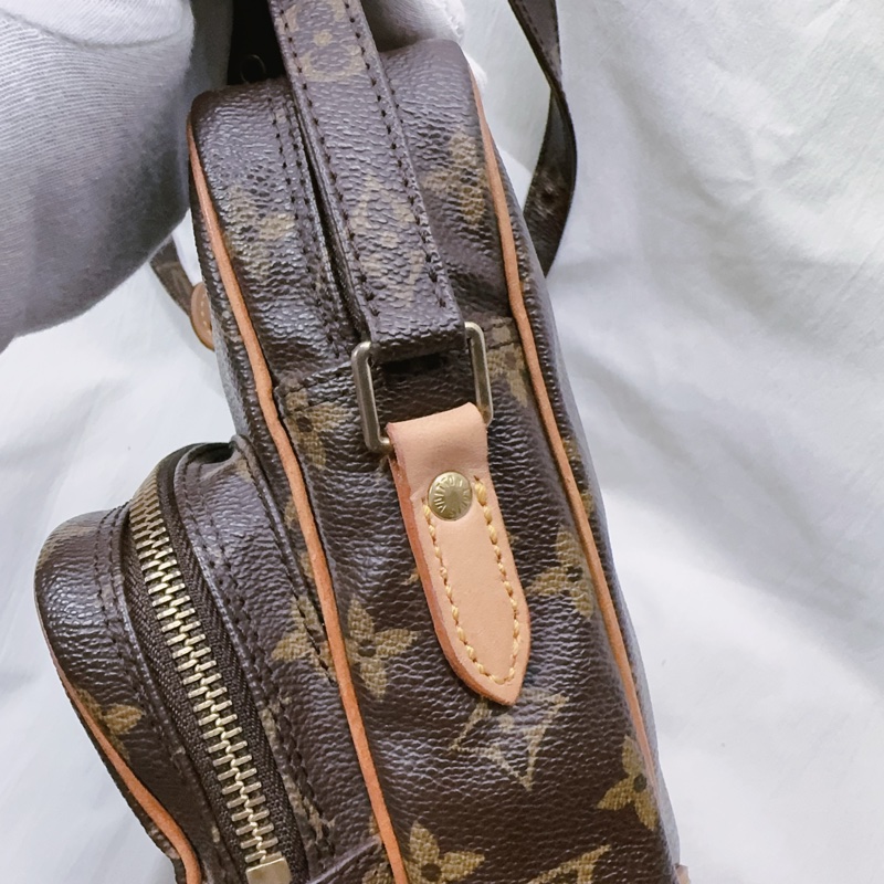 二手Louis Vuitton老花雙層斜背相機包 LV包 LV老花 LV斜背包 LV相機包-26