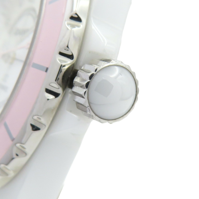 白色錶盤 8PD鑽石 陶瓷 不鏽鋼 J12 Collector 腕錶【CHANEL 香奈兒】 H5199-7