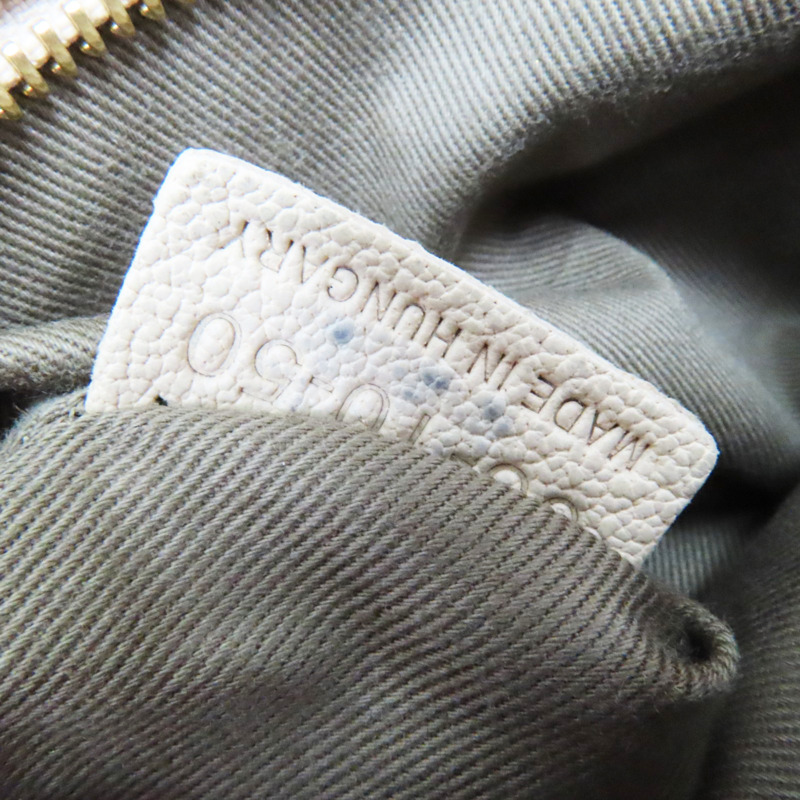 白色 牛皮 两用包-5