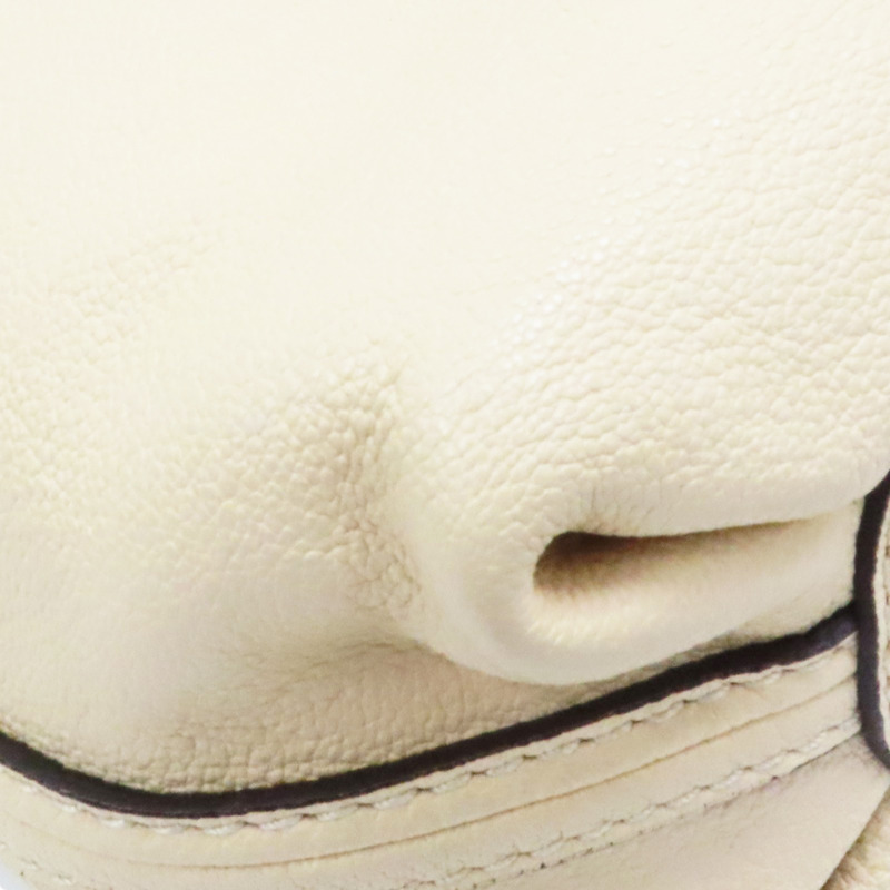 白色 牛皮 两用包-9