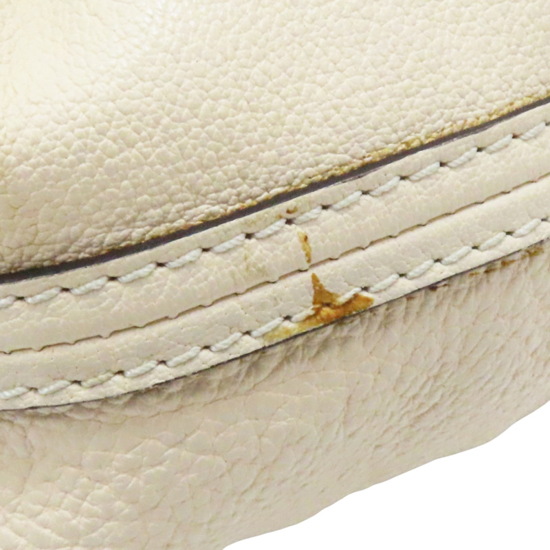 白色 牛皮 两用包-11