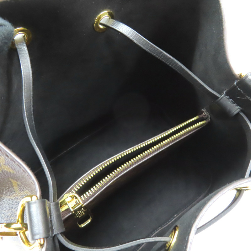 棕色 原花帆布 NeoNoe MM 水桶包 肩背包 M44020-4