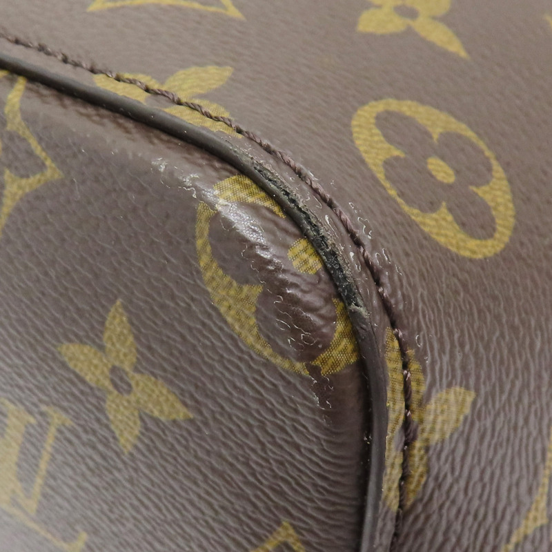 棕色 原花帆布 NeoNoe MM 水桶包 肩背包 M44020-13