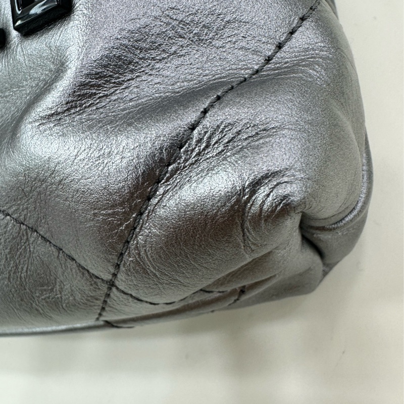 香奈兒/Chanel 22bag 迷你手袋 24C黑銀漸變款 比黑色更好看 芯片 閒置copy 單-9