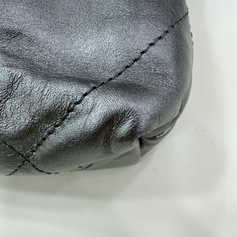 香奈兒/Chanel 22bag 迷你手袋 24C黑銀漸變款 比黑色更好看 芯片 閒置copy 單-10