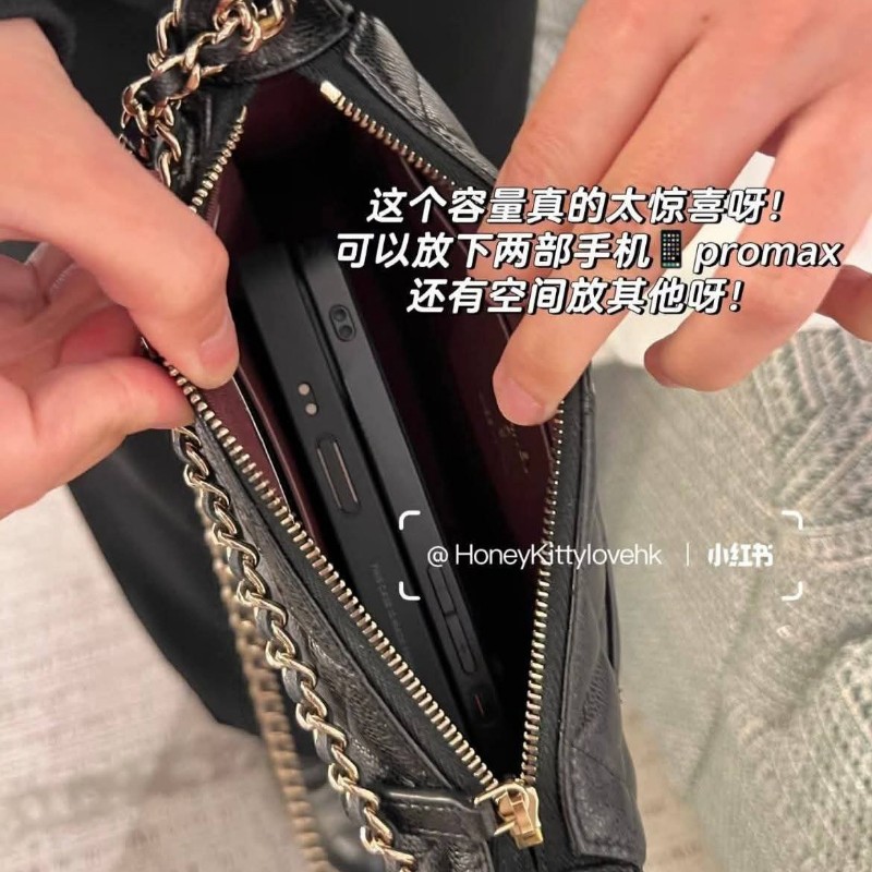香奈兒25B 荔枝紋 麻將包 發財包 台灣購證-7