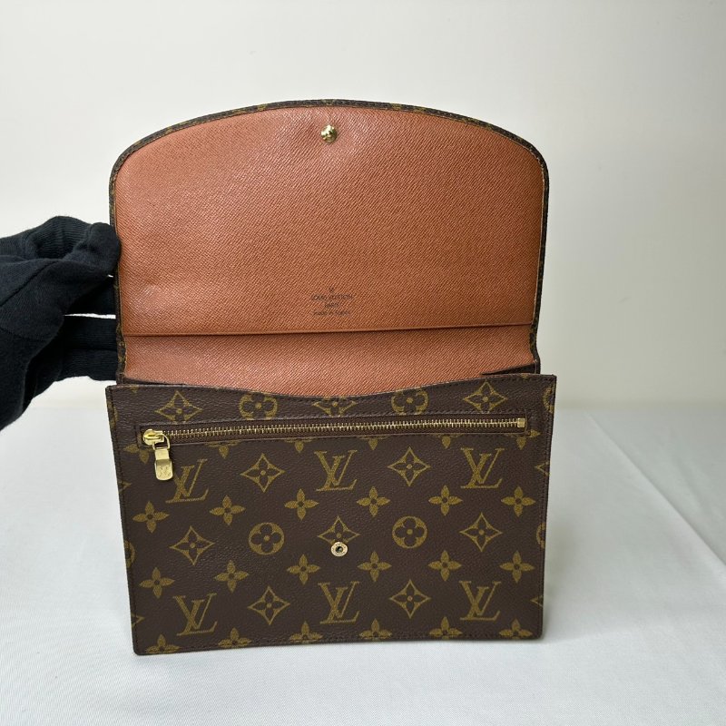 LV Pochette 23老花手拿包-6