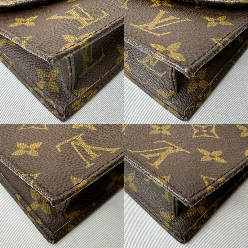 LV Pochette 23老花手拿包-11