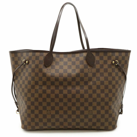 LOUIS VUITTON 路易威登 Damier Neverfull GM 托特包 大號單肩包 N51106