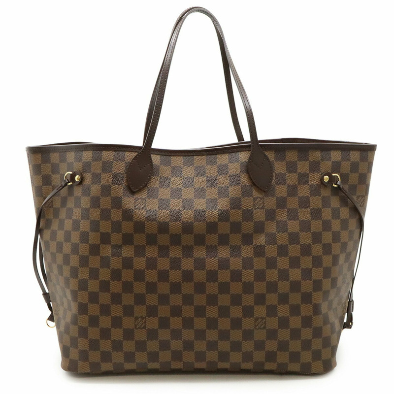 LOUIS VUITTON 路易威登 Damier Neverfull GM 托特包 大號單肩包 N51106-1