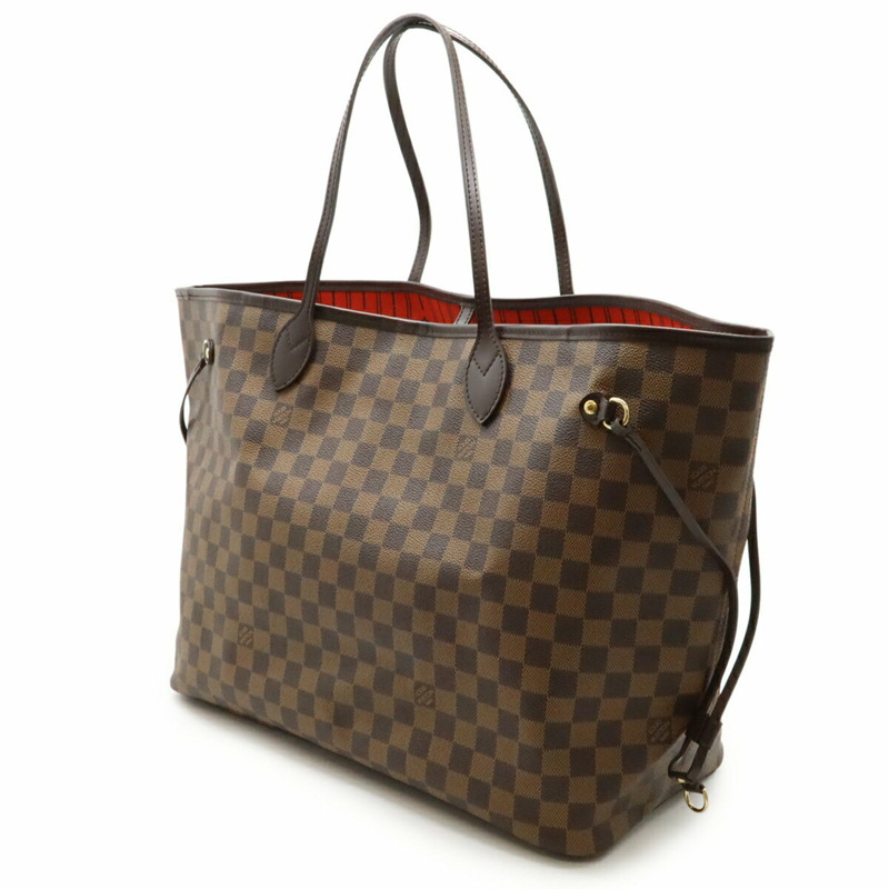 LOUIS VUITTON 路易威登 Damier Neverfull GM 托特包 大號單肩包 N51106-2