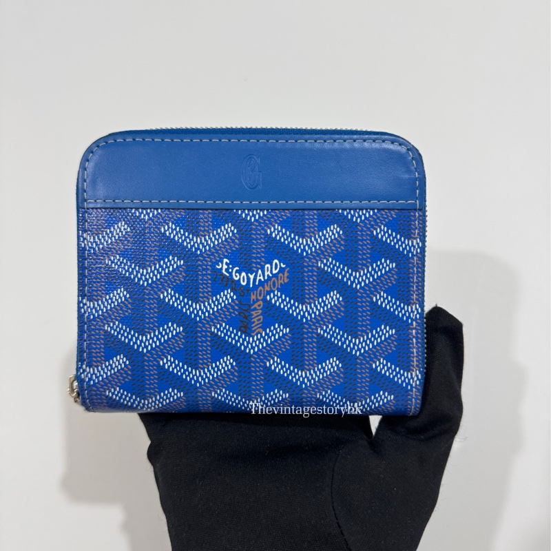 Goyard Matignon PM Wallet Blue💙-1