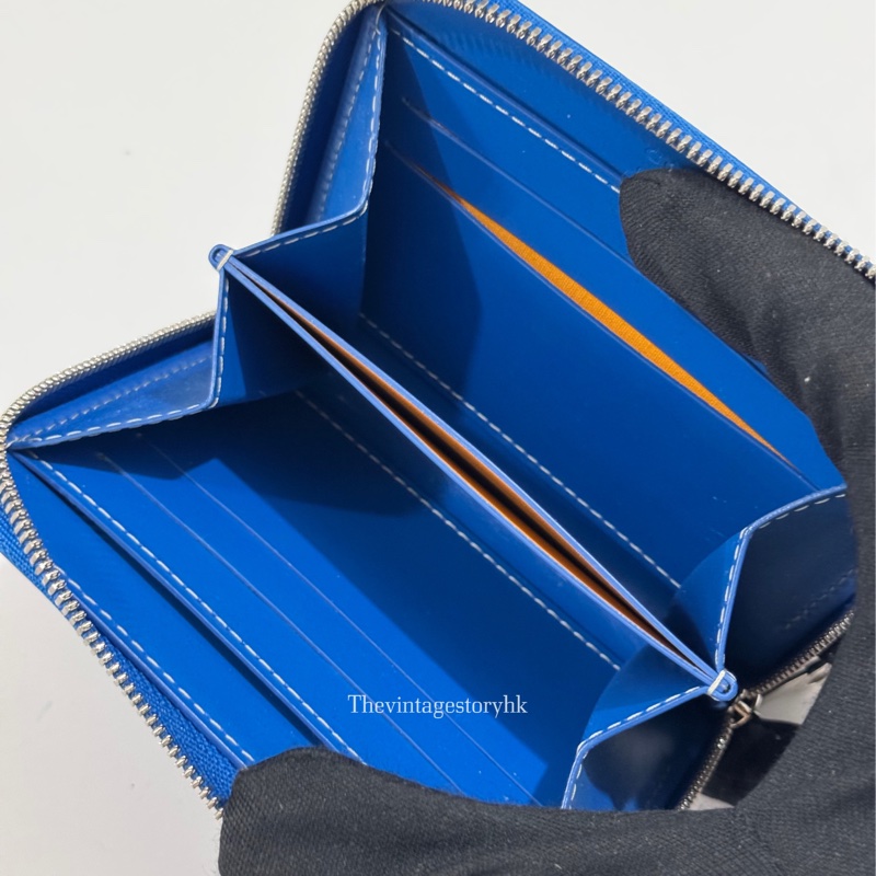 Goyard Matignon PM Wallet Blue💙-3