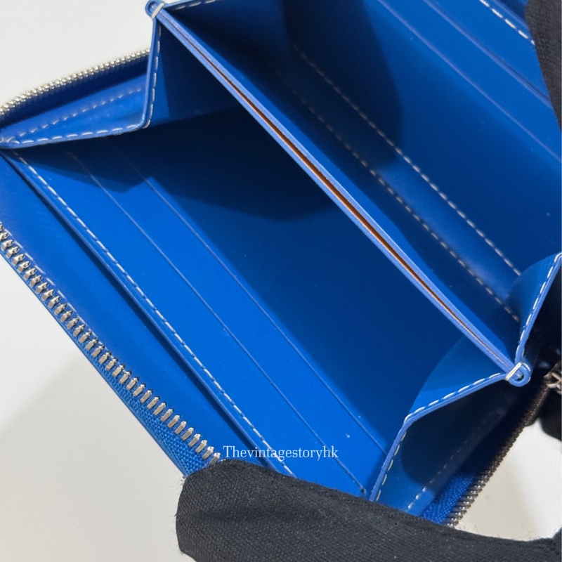 Goyard Matignon PM Wallet Blue💙-8