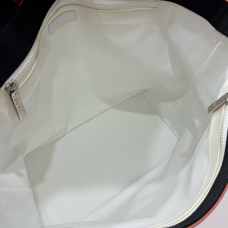 Chanel 香奈兒 粉色愛心 coco 情人節限定 粉色 帆布 托特包 購物包 肩背包 側背包 購物袋-27