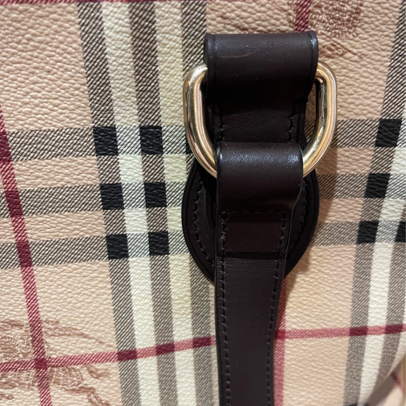 Burberry 經典格紋戰馬托特包-41