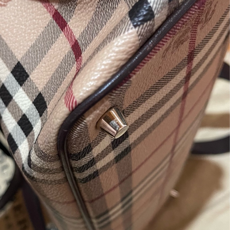 Burberry 經典格紋戰馬托特包-46