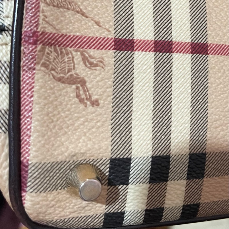 Burberry 經典格紋戰馬托特包-62