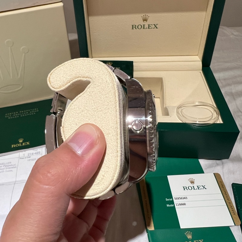 Rolex 116660漸層藍水鬼王2015年瑞士購入一手錶-4