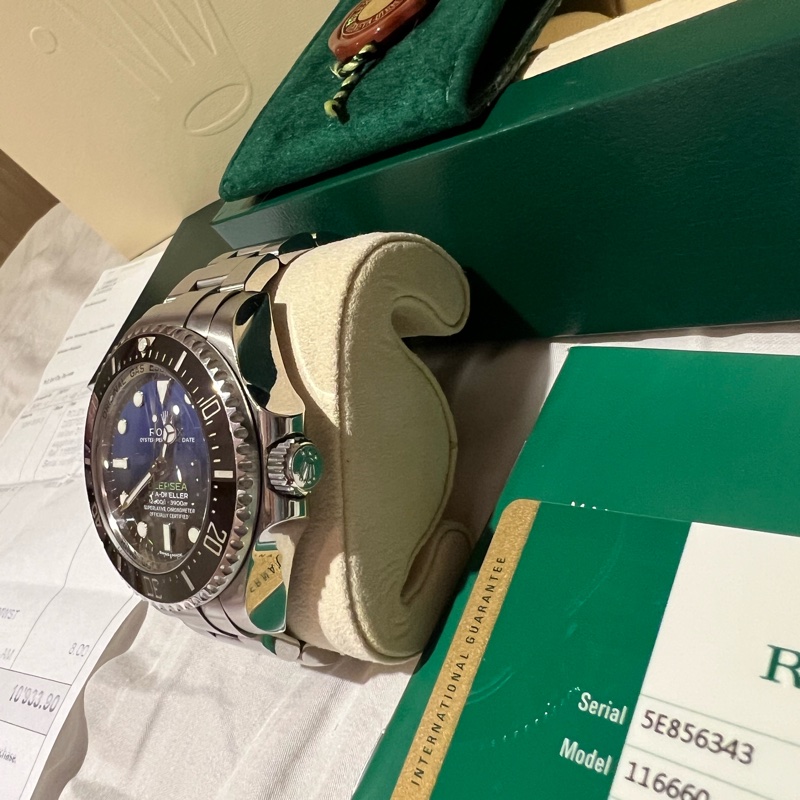Rolex 116660漸層藍水鬼王2015年瑞士購入一手錶-30