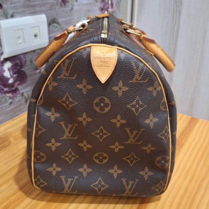 Louis Vuitton Speedy 30 經典波士頓包 – Monogram 老花款-1