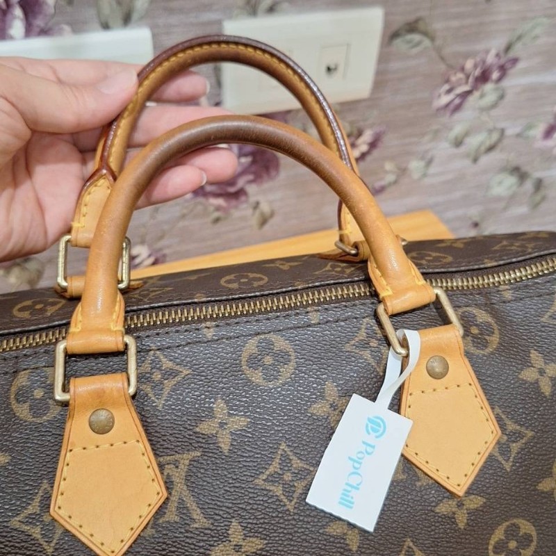 Louis Vuitton Speedy 30 經典波士頓包 – Monogram 老花款-21