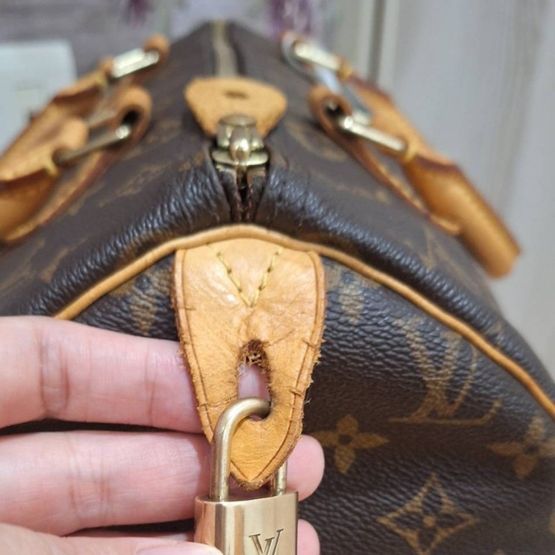 Louis Vuitton Speedy 30 經典波士頓包 – Monogram 老花款-23