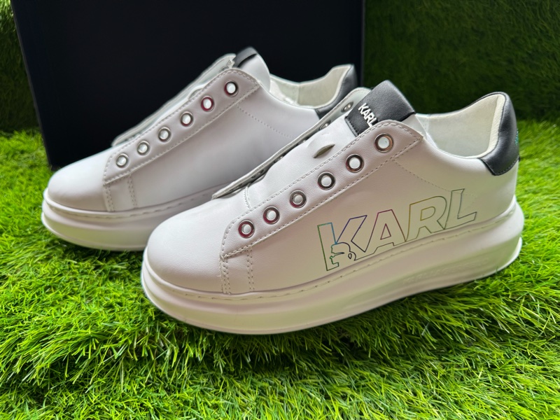Karl Lagerfeld卡爾老佛爺厚底休閒鞋-0