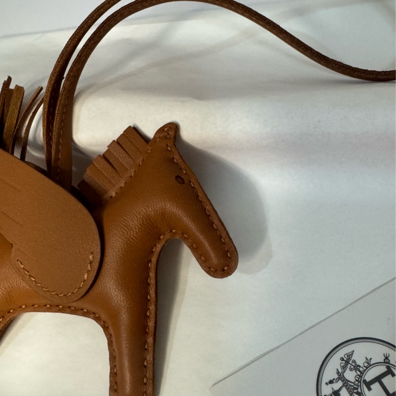 🐴經典愛馬仕小馬 Hermès 棕色小飛馬 pm 全新離櫃-2
