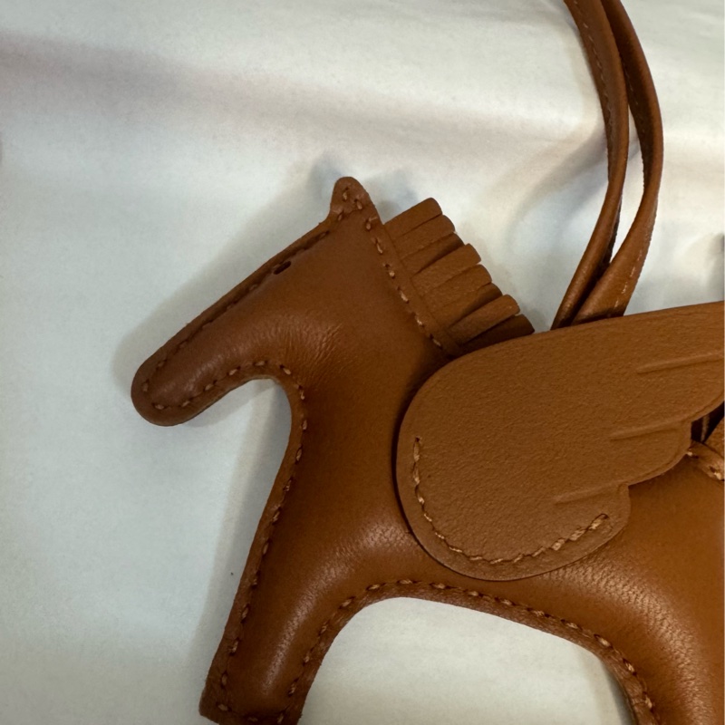 🐴經典愛馬仕小馬 Hermès 棕色小飛馬 pm 全新離櫃-11