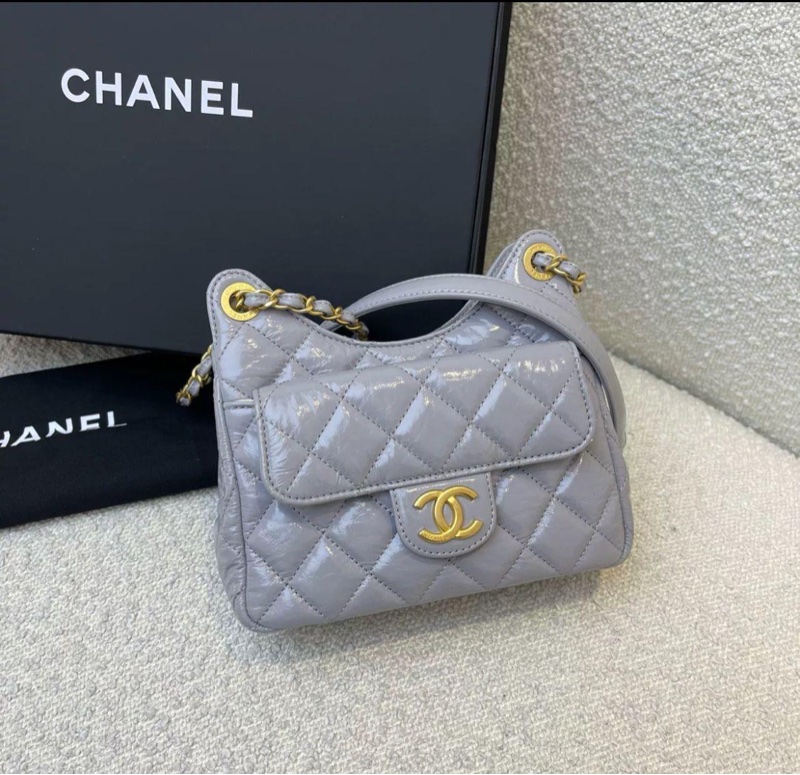 （全新）CHANEL Hobo 天貓小號-0