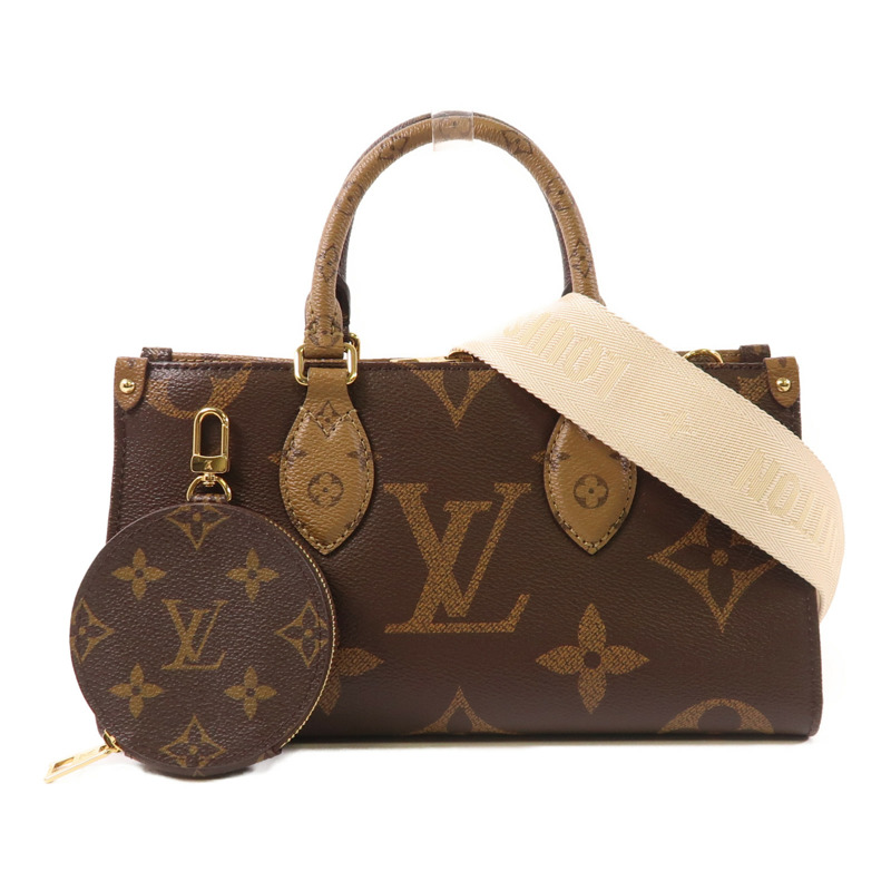 LOUIS VUITTON Monogram On The Go East West金扣手挽肩背兩用袋-0