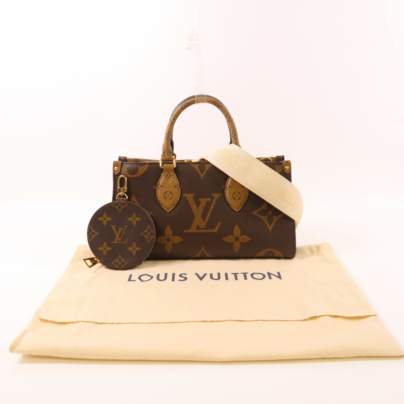 LOUIS VUITTON Monogram On The Go East West金扣手挽肩背兩用袋-7
