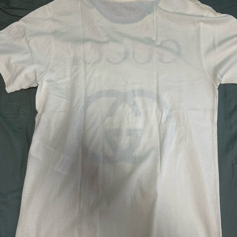 Gucci白色短袖T恤-4