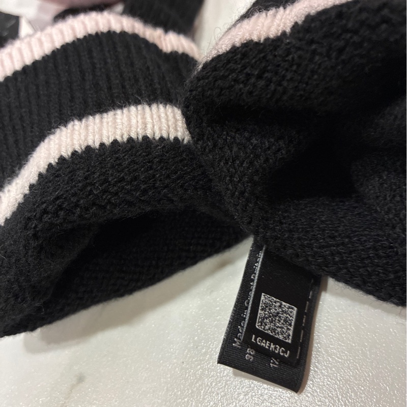 香奈兒chanel 黑色白logo 百搭手套🧤-6