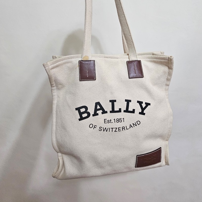Bally 帆布托特包-0