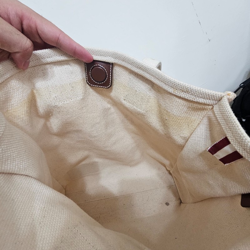 Bally 帆布托特包-9