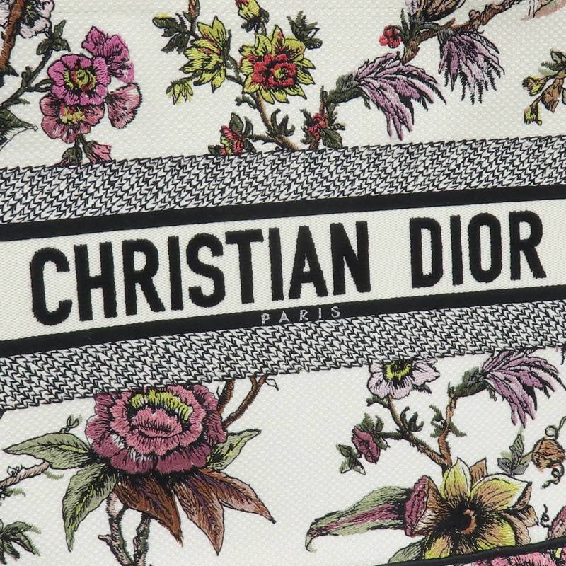 米色 棉布 Book Tote 中型 托特包-6