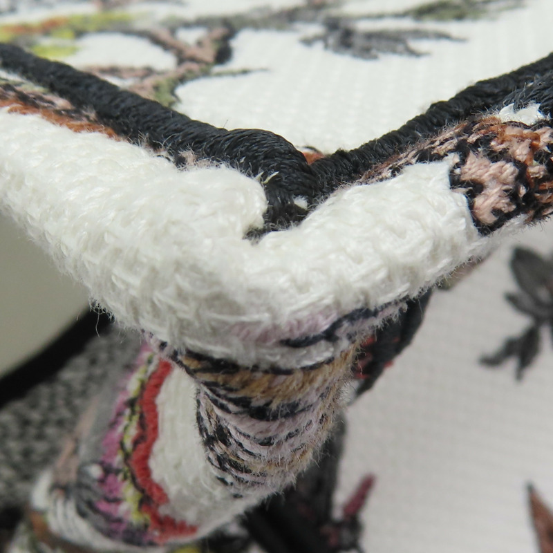 米色 棉布 Book Tote 中型 托特包-12