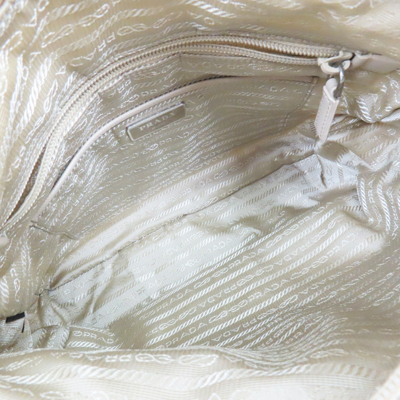 米色 尼龍 两用包-4