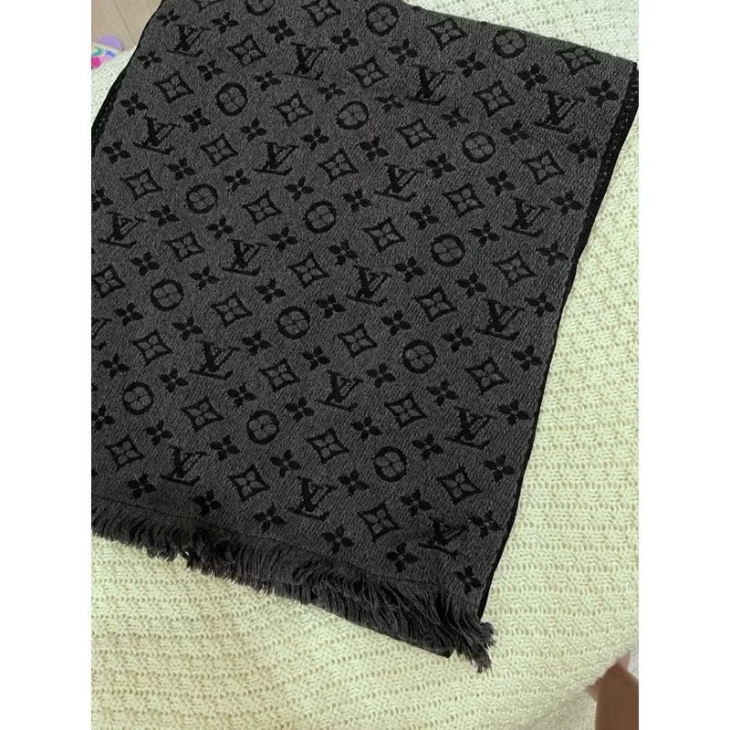 LV 絕版羊毛圍巾 混色-0