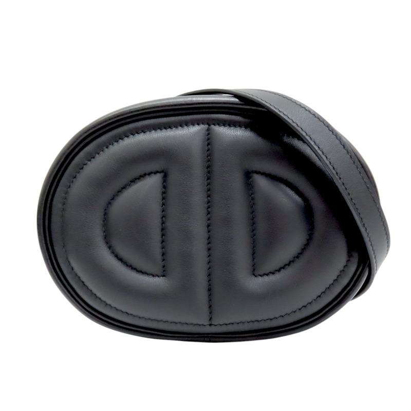 黑色 Swift牛革 In The Loop 腰包 胸包 Y刻 銀扣【HERMES 愛馬仕】-0